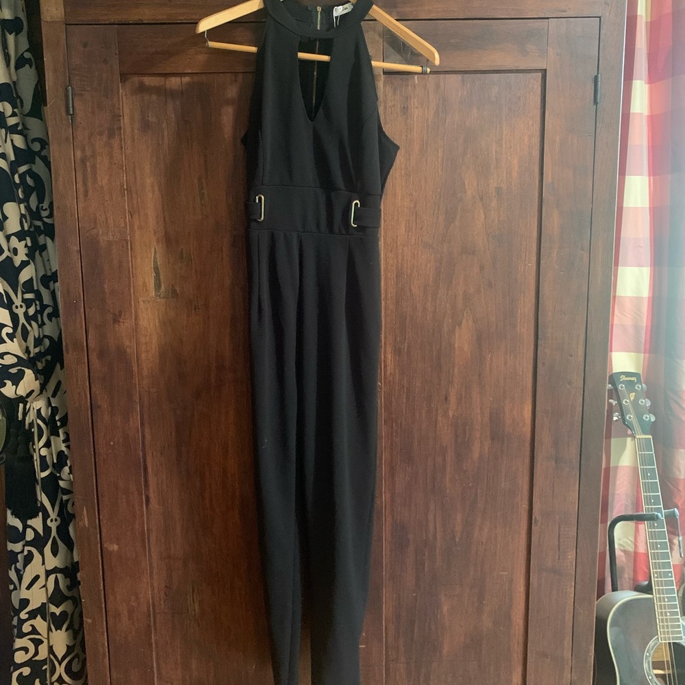 High neck jumpsuit